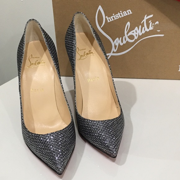 Authentic Christian Louboutin Glitter Pigalle Pump - Picture 3 of 8